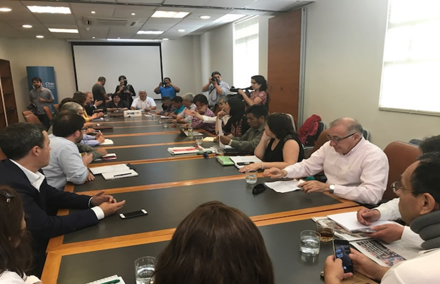 Proceso de Negociación: Gobierno – Mesa Sector Público.