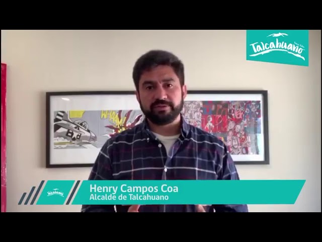 Alcalde fija posición del Municipio de Talcahuano en relación a no poner en riesgo la salud de los funcionarios