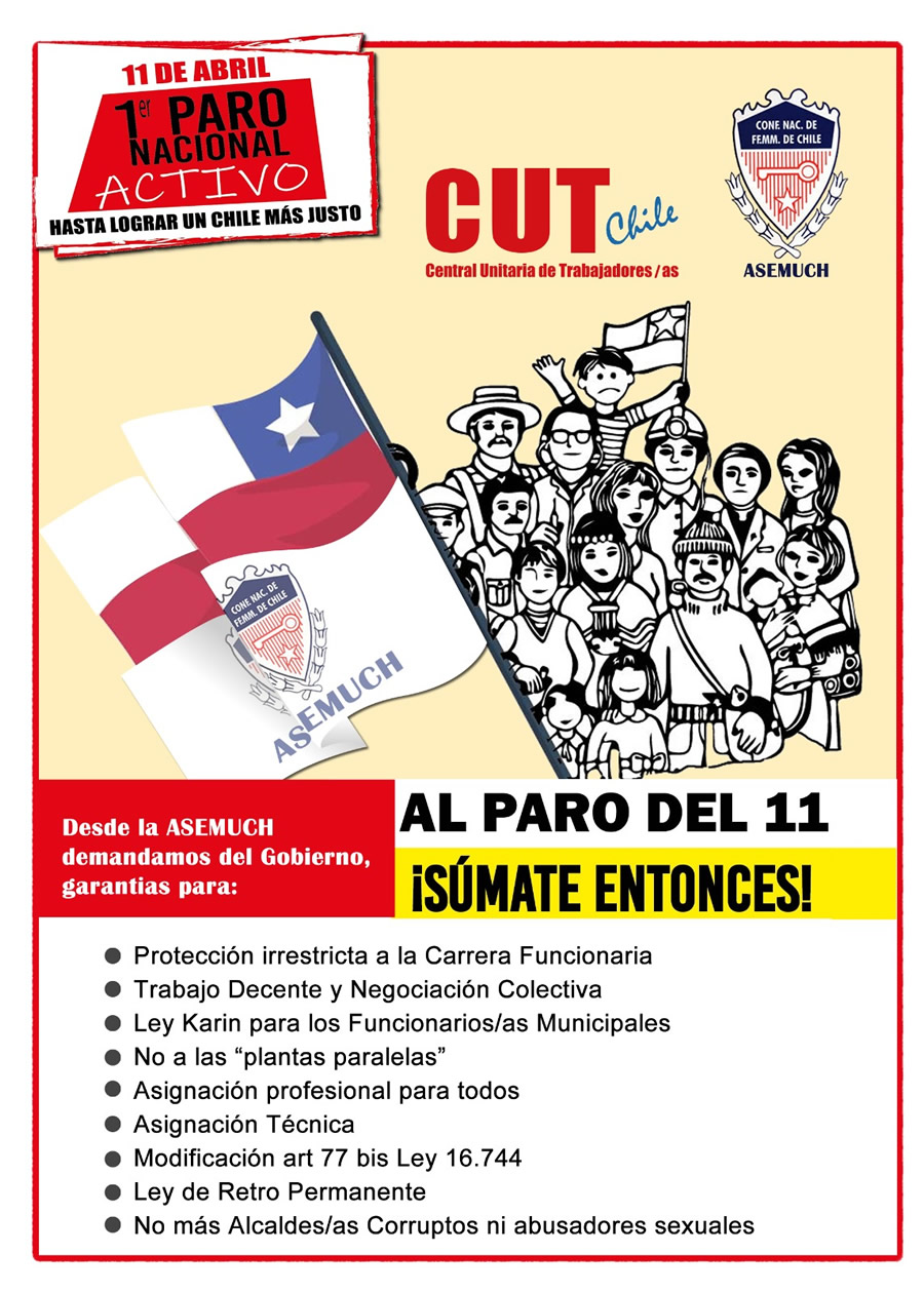 COMUNICADO Nº9 SUMATE AL PARO