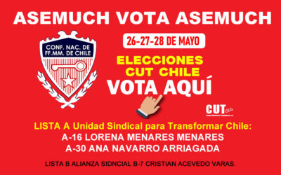 COMUNICADO N°16 26-05-2025 VOTA POR CANDIDATAS ASEMUCH