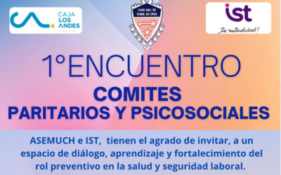 1 de 3.742 Invitación y Programa “Primer Encuentro de Comités Paritarios y Psicosociales”