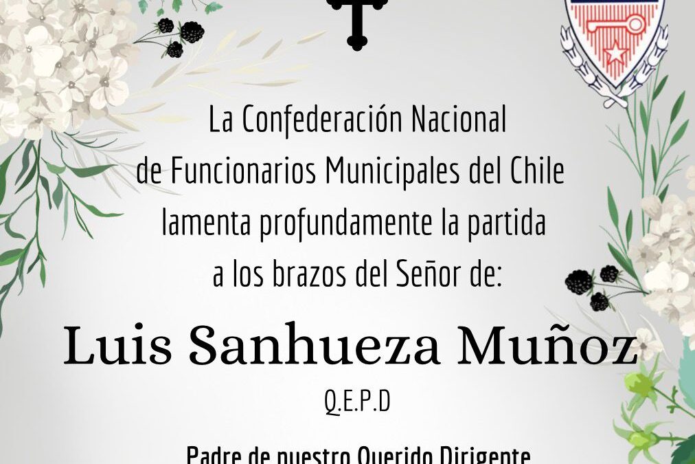 ASEMUCH expresa sus condolencias