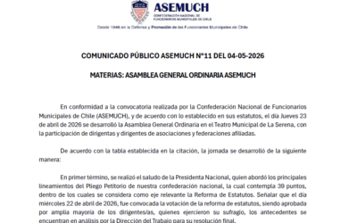 COMUNICADO PÚBLICO ASEMUCH N°11 DEL 04-05-2026