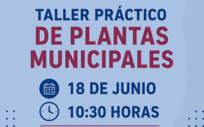 Invitación Taller ASEMUCH «PLANTAS MUNICIPALES» 18-06-2026