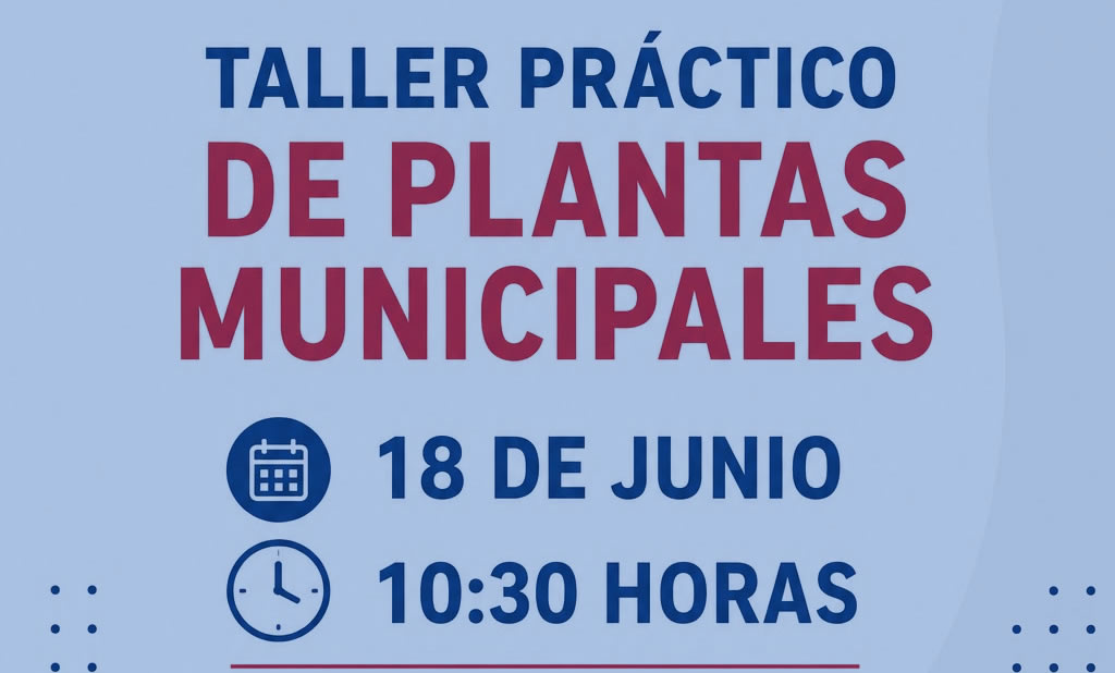 Invitación Taller ASEMUCH «PLANTAS MUNICIPALES» 18-06-2026