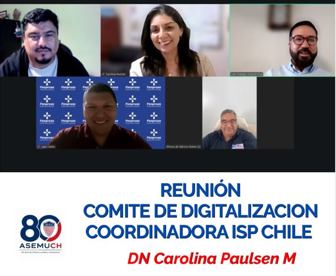 Reunión Comité de Digitalización Coordinadora ISP Chile