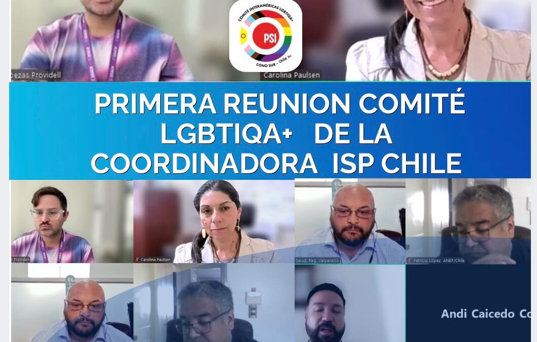 ASEMUCH participa en primera reunión del Comité LGBTIQA+ de la Coordinadora ISP Chile