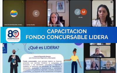 Comisión de Capacitación de ASEMUCH realiza inducción sobre el Fondo Concursable LIDERA