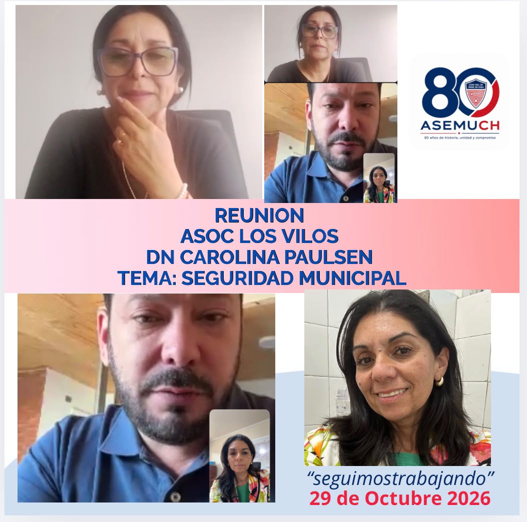 Reunión Asociación Los Vilos - Seguridad Municipal