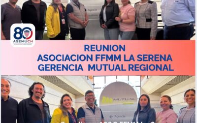 ASEMUCH sostiene reunión de evaluación y mejoras con MUTUAL y la Asociación de Funcionarios Municipales de La Serena